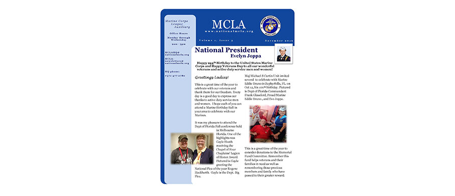 2019 November Newsletter
