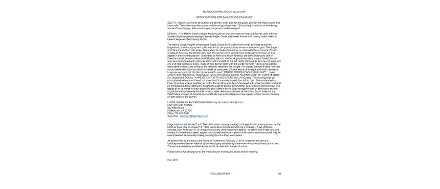 Enclosures 37 (Banner & Standard Specifications)