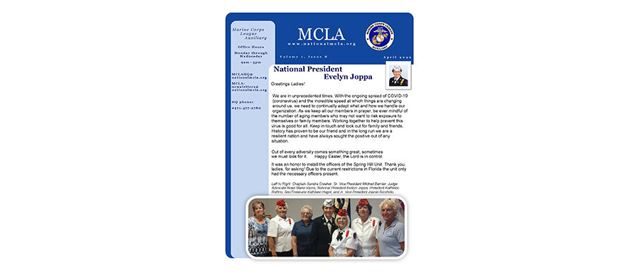 2020 April Newsletter